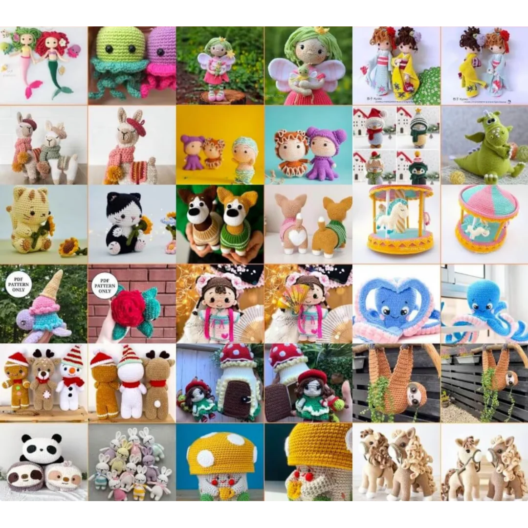Crochet Bundle: 1500+ Crochet Patterns + Mastery Course & Bonuses - White Box Academy