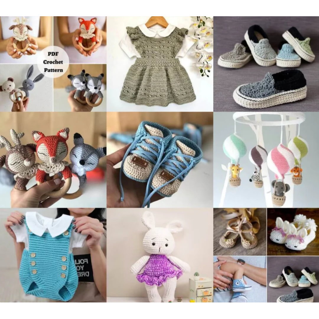 Crochet Bundle: 1500+ Crochet Patterns + Mastery Course & Bonuses - White Box Academy